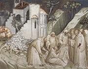 Spinello Aretino St.Benedict Revives a Monk from under the Rubble Spain oil painting artist